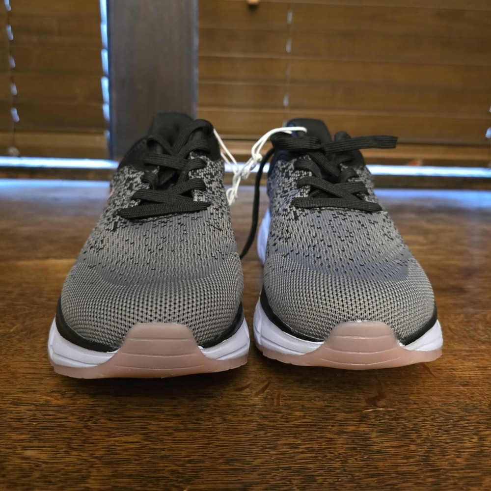 RBX Unisex Low Top Lace-Up Athletic Sneakers Gray/Black/White‎ Rubber Sole